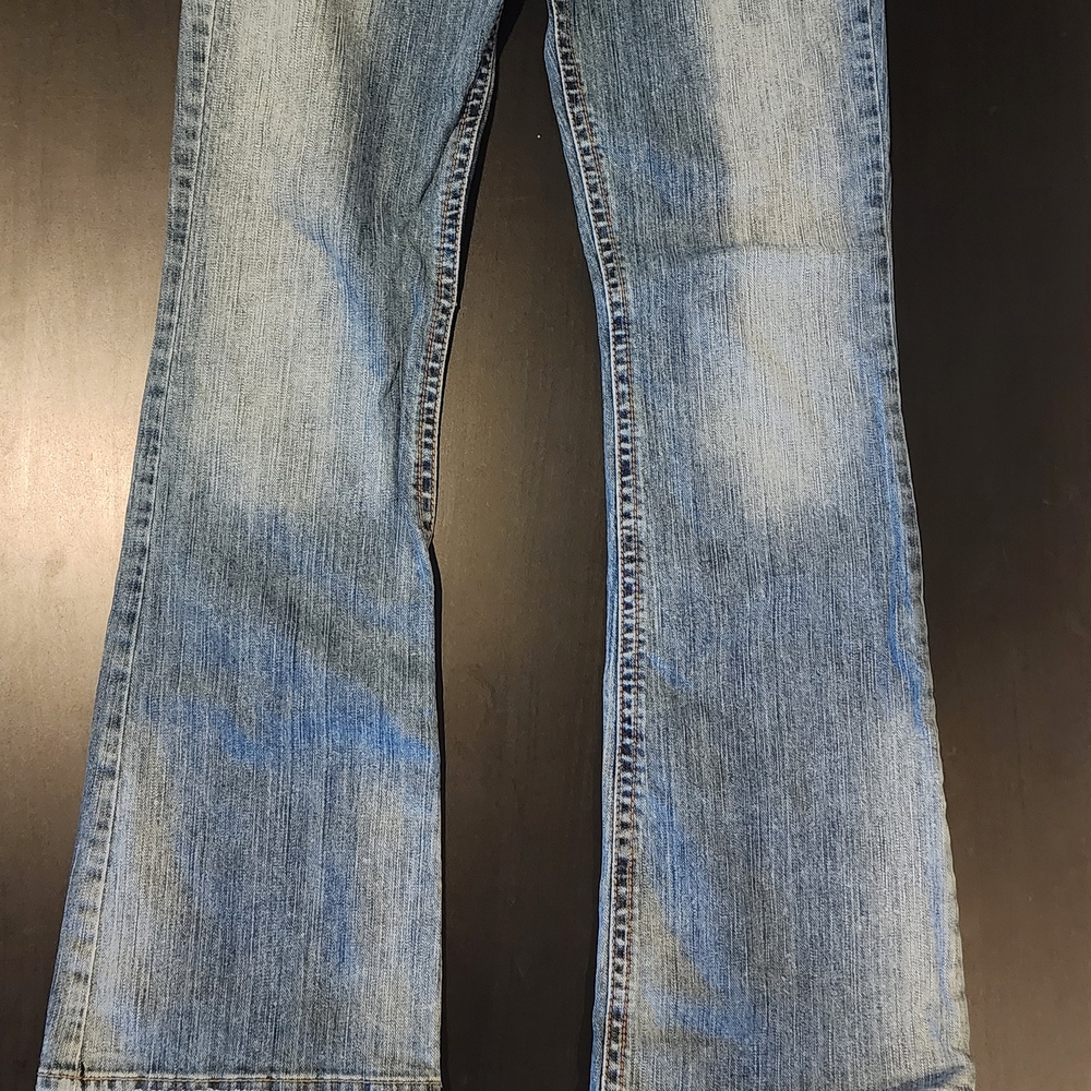 Silver Jeans Blue Flare Wide Leg Denim